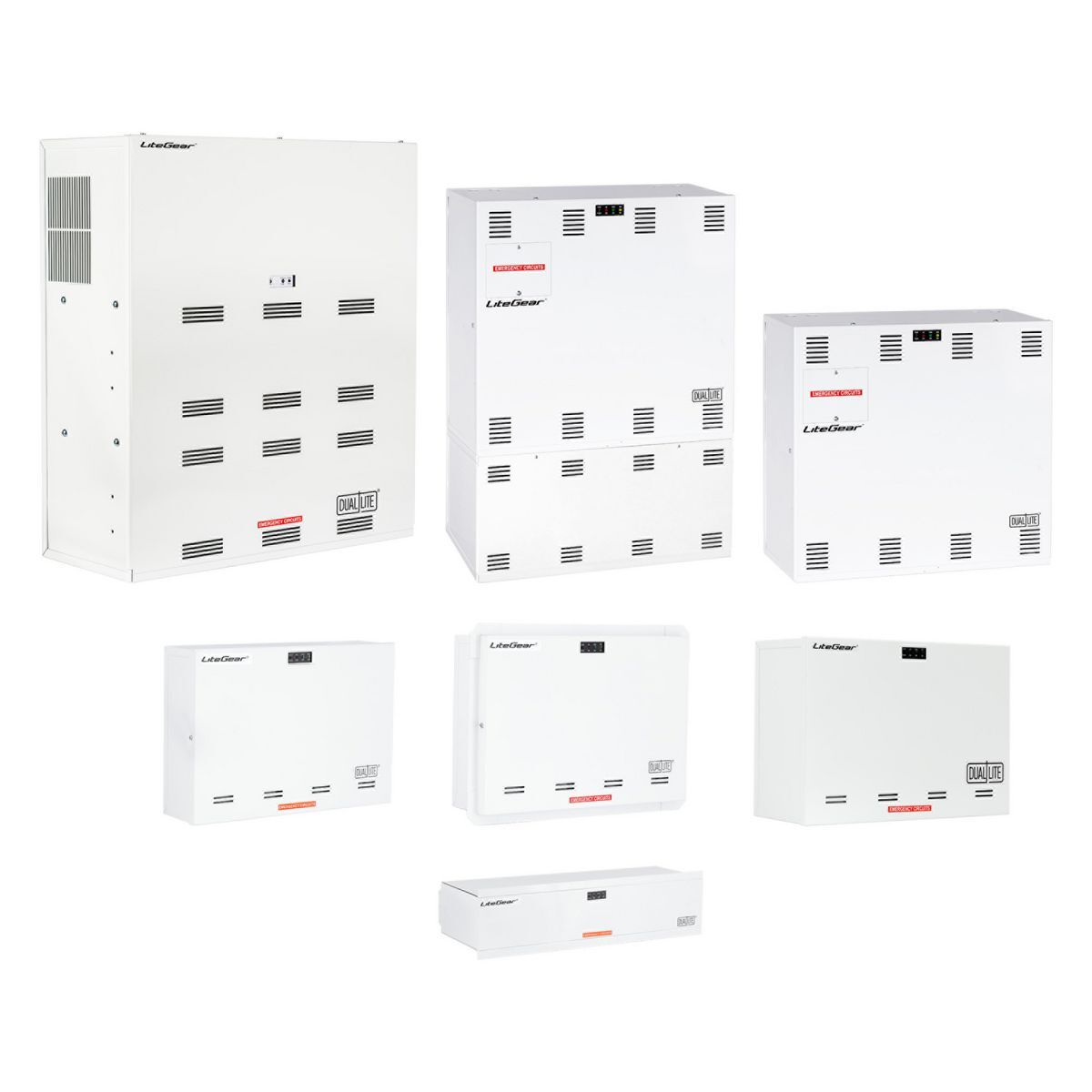 Single-Phase Central Lighting Inverter, 125VA/110 Watt, surface wall mount. True sine wave output.