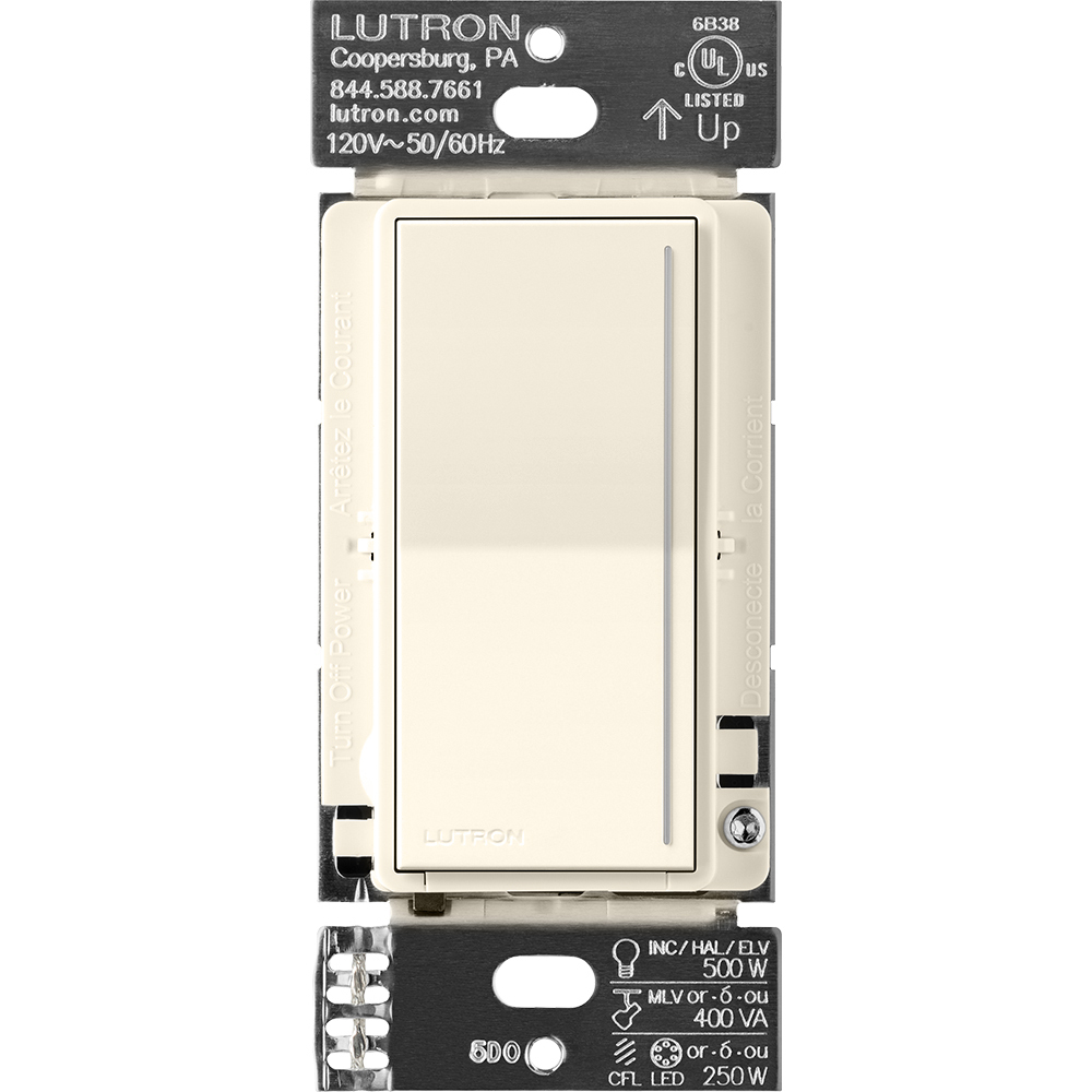 Lutron RadioRA 3 Sunnata RF PRO LED+ Touch Dimmer Switch, 250W - Biscuit