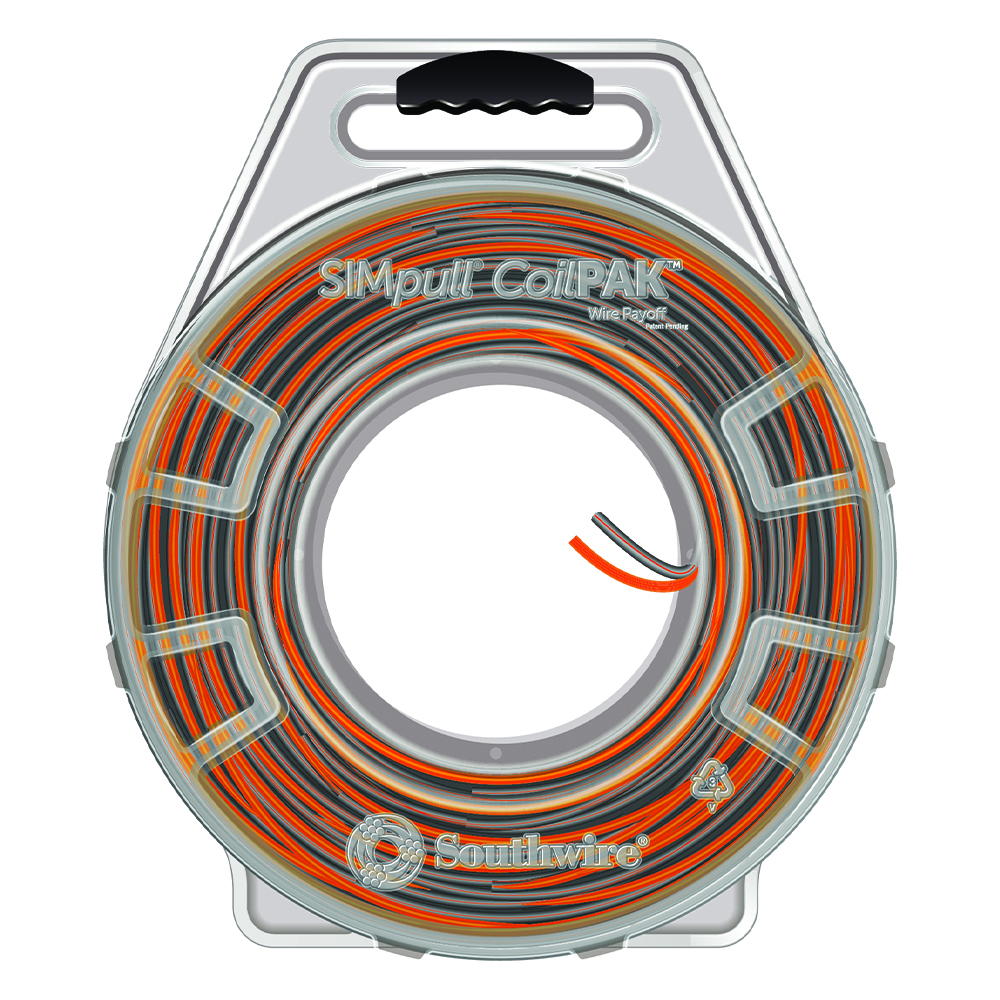 The SIMpull CoilPAK  Wire Payoff provides greater versatility and efficiency to branch circuit installations, eliminating the need for handling bulky spools and all of the setup and energy that go along with them. SIMpull CoilPAK  Wire Payoffs increase both safety and productivity by reducing the physical effort associated with material handling, pulling wire out of the package, and pulling wire through conduit. See Resources section for more information.