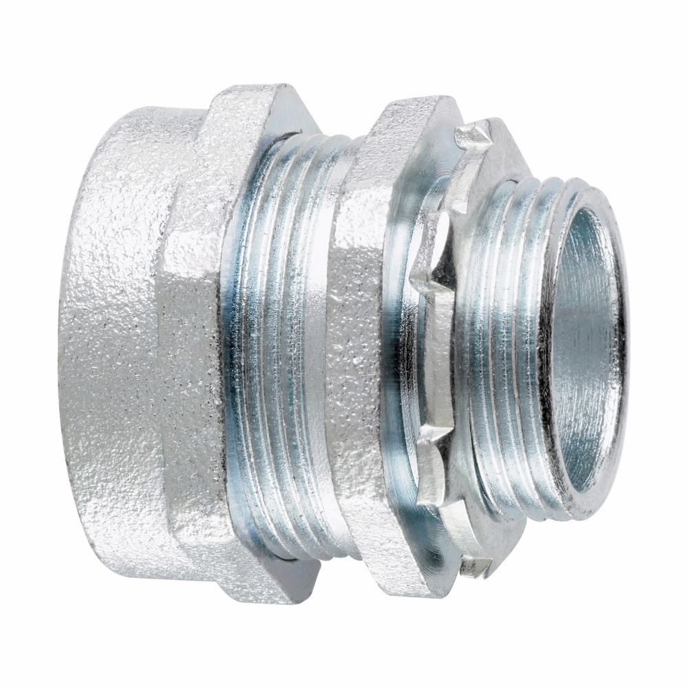 Eaton Crouse-Hinds series CPR compression connector, Rigid/IMC, Straight, Insulated, Malleable iron, 3/4"