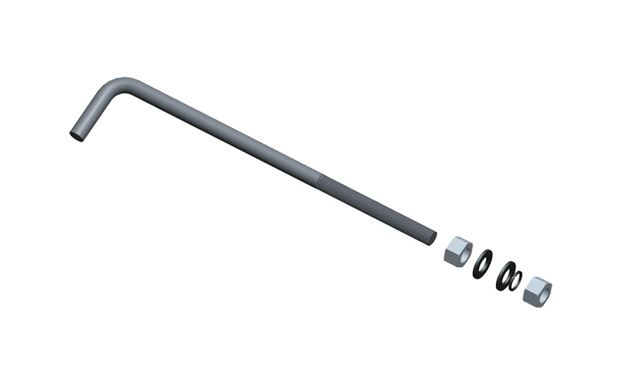 Anchor bolt kit 11-guage round and square poles