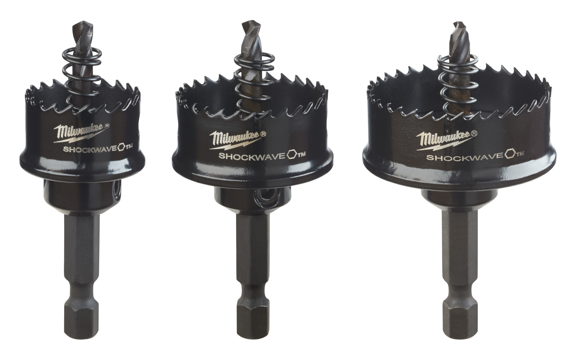 SHOCKWAVE Impact Hole Saw 3-Piece Set