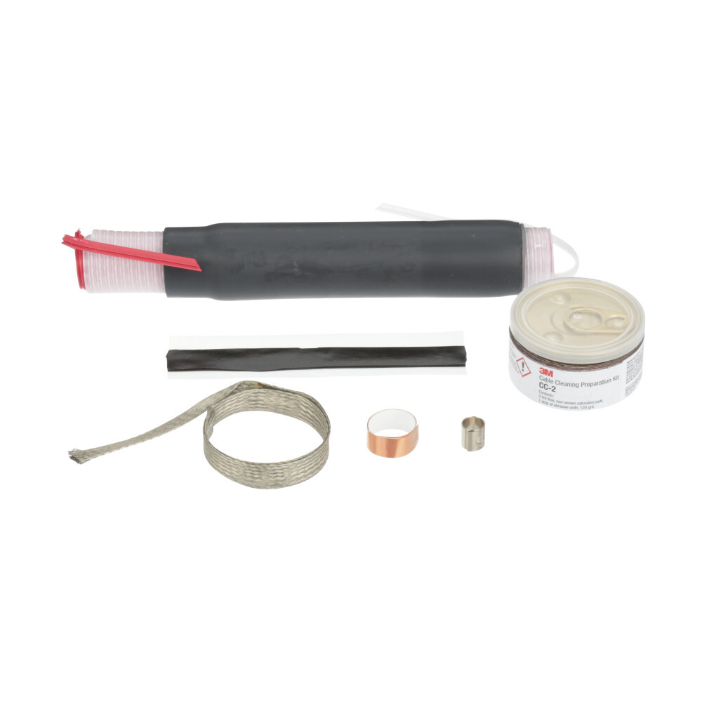 3M(TM) Cold Shrink QT-III Termination Kit 7696-T-150, Non-Skirted, 1.53-2.32 in (38,9-58,9 mm) Cable Insulation O.D.