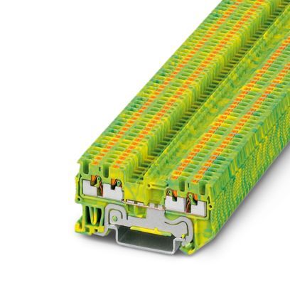 PT 1,5/S-QUATTRO-PE Protective Conductor Terminal Block