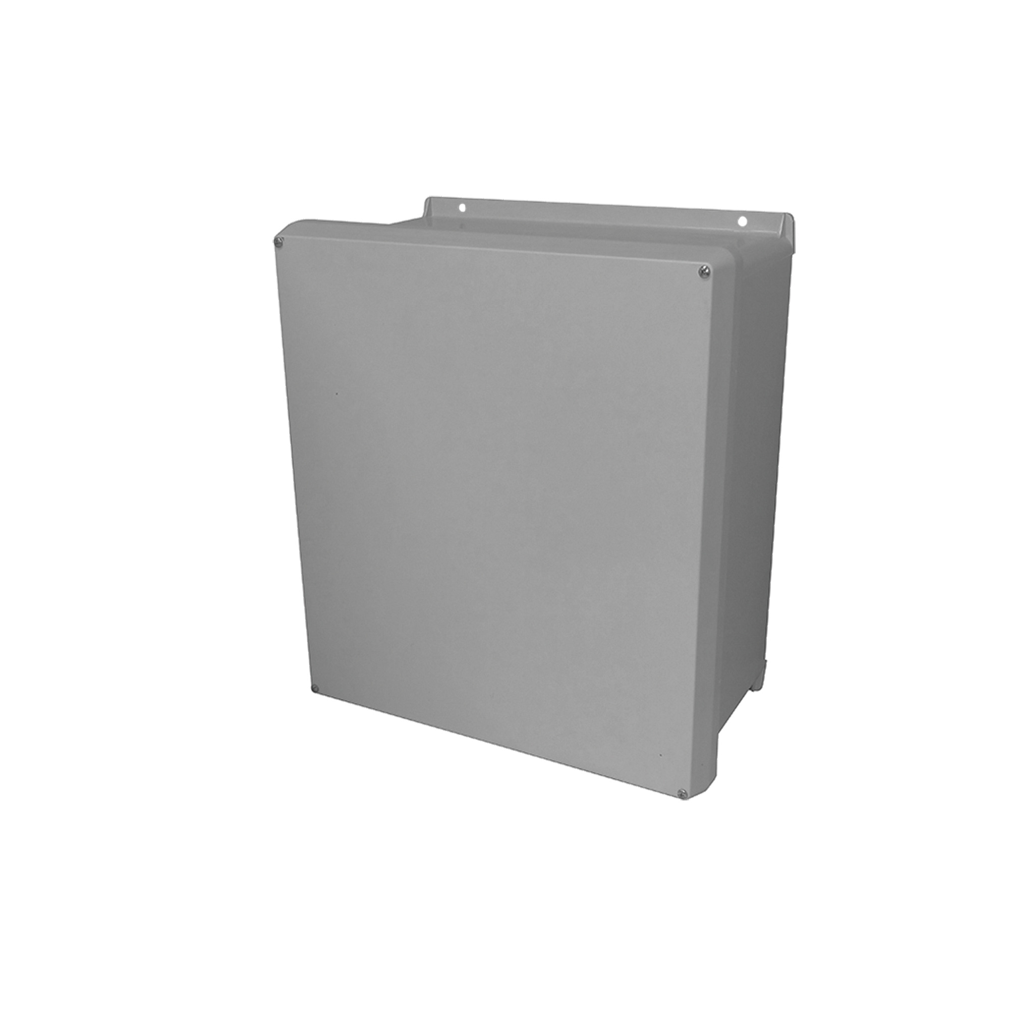 VJ Flat Opaque Cover Type 4X, 15.32x13.32x6.6, Lt Gray, FRP, W