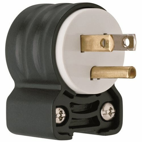 Straight Blade Plug 2pole 3wire 15amp 125volt Angle