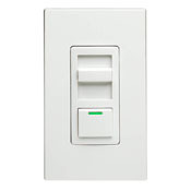 IllumaTech 1000W Preset Incandescent Dimmer, Single Pole or 3-Way, White/Ivory/Light Almond