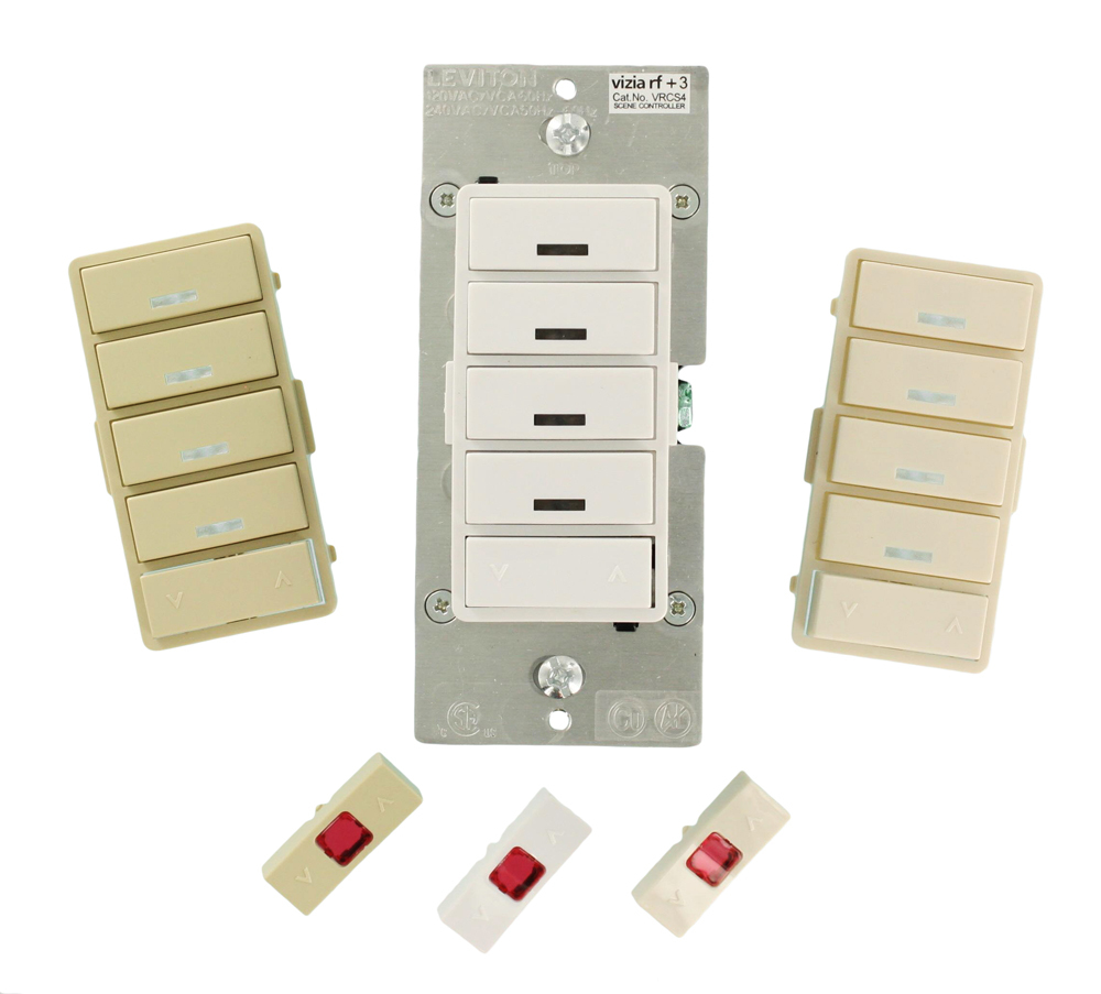 Vizia RF + 4-Button Remote Scene Controller