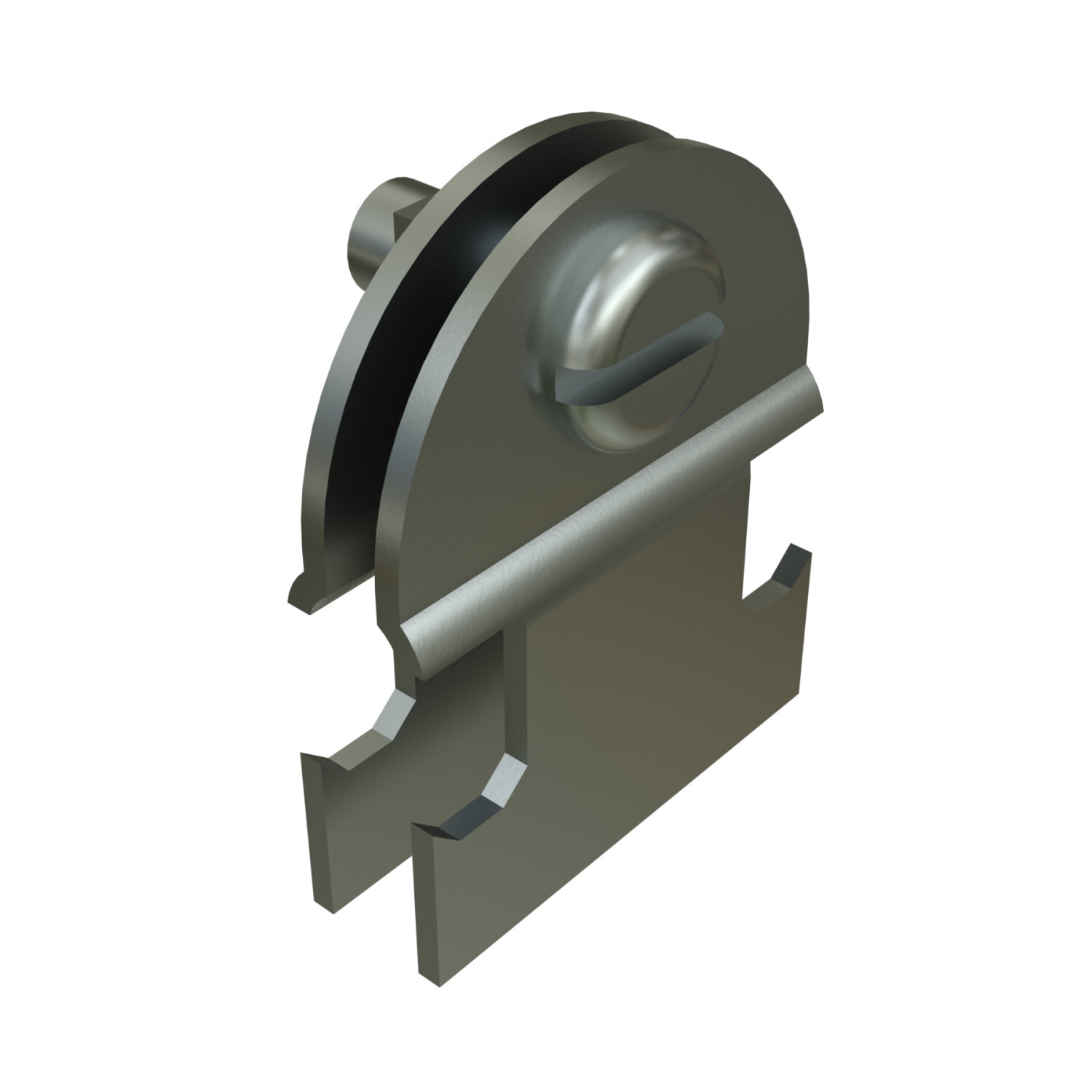 UNISTRUT O.D. TUBING CLAMP, 1/2", 1-1/4"x 1-7/8"x 5/8", EG
