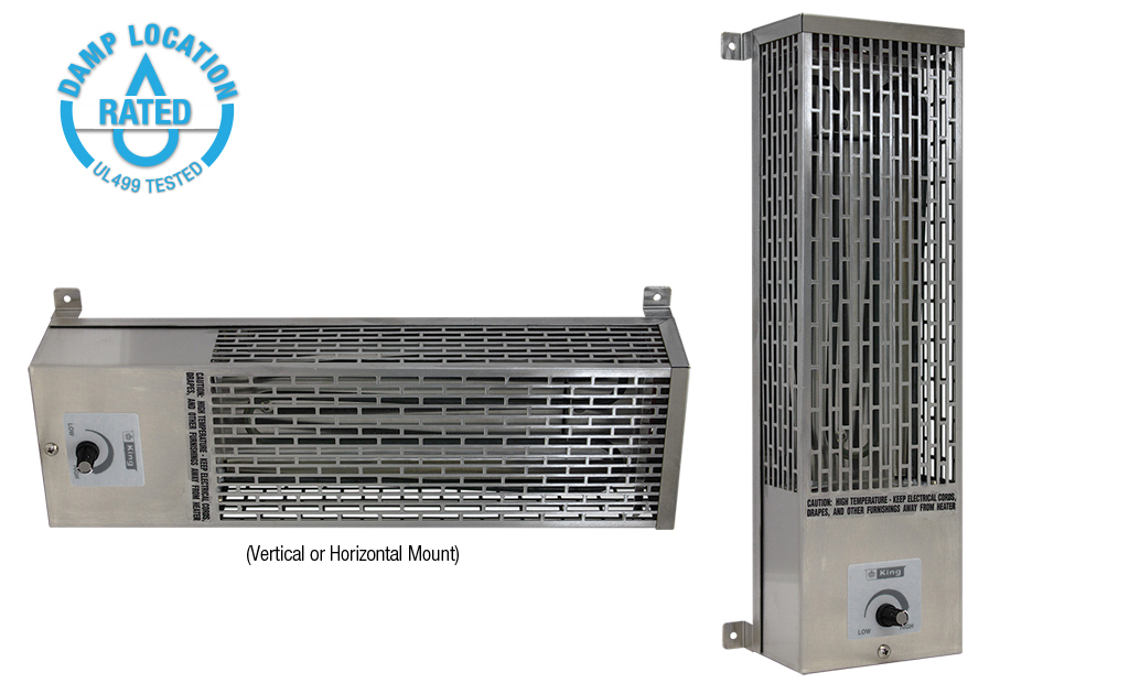 PUMP HOUSE HTR 120V 500W STAINLESS STEEL