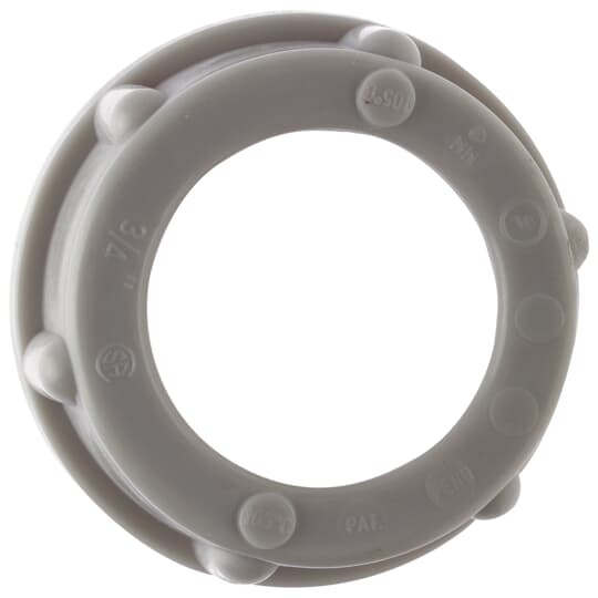 1-1/4 Inch, Non-Metallic Insulated Bushing, For Use with Rigid/IMC Conduit