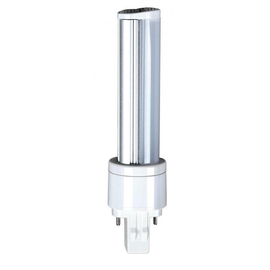Light Bulb - 6 Watt LED PL 2-Pin - 5000K - 525 Lumens - GX23 Base - 50000 Average Rated Hours - 120' Beam Spread - 120-277V