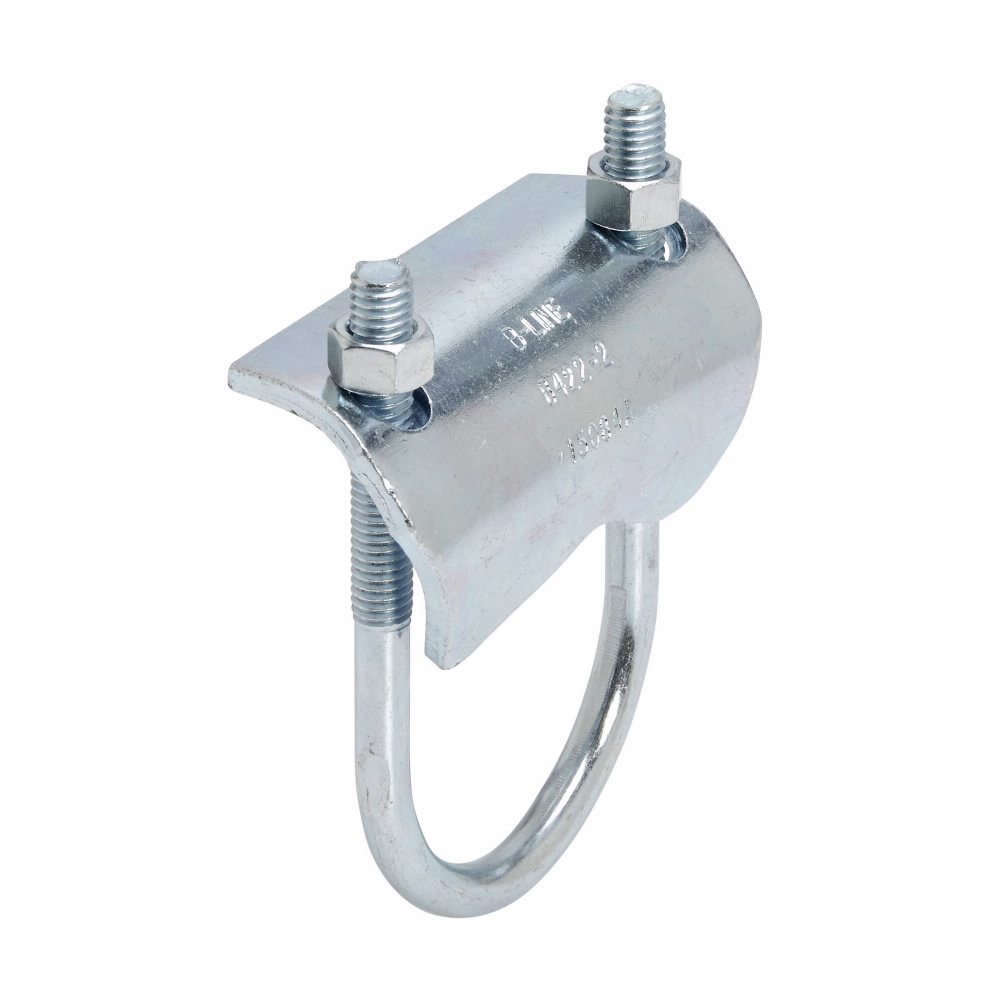 Eaton B-Line series right angle clamp, 2.75" H x 0.5" L x 2.3750" W, 250 Lbs load cap, Right angle clamp