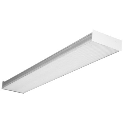 Square Basket Wraparound, Four lamps, 32W T8 (48''), MVOLT, 120-277V, One 4-lamp ballast, T8 electronic ballast, SKU - 635895