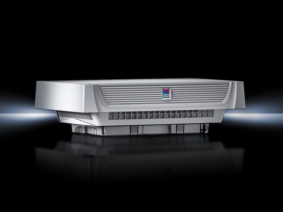 SK roof-mounted fan TopTherm, 863/942 m/h, 400-460 V, 3PH, 50/60 Hz, WHD: 400 x 133 x 400 mm