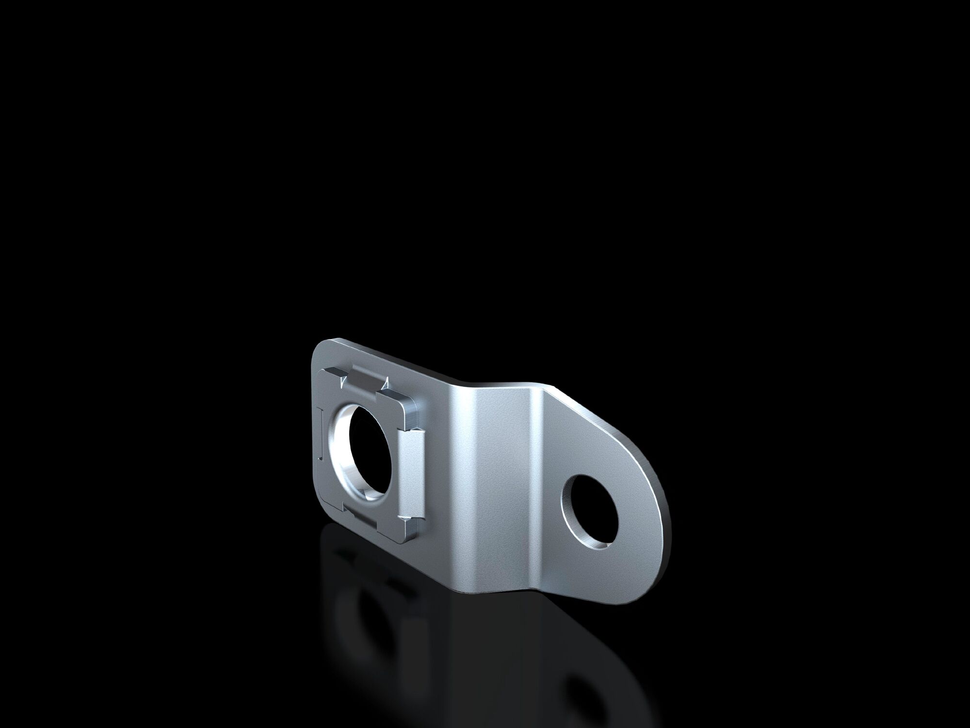 SZ Wall mounting bracket, for AX and KX, carbon steel, wall distance: 8 mm