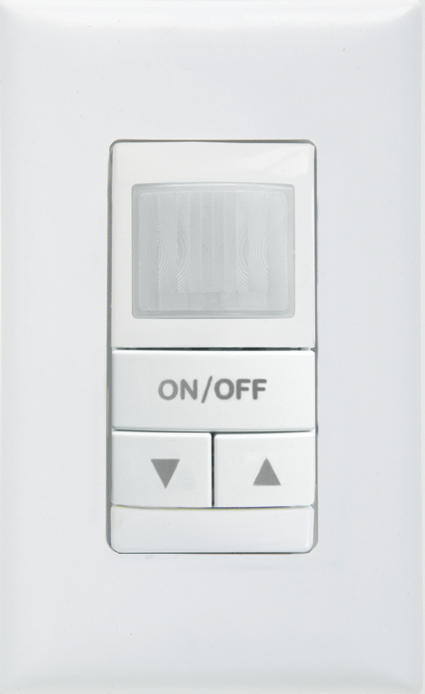 Wall Switch Sensor , Passive Dual Technology , Low Voltage, Occupancy controlled dimming without dimming output, Ivory, SKU - 218HUA