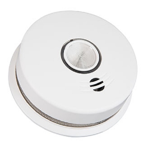 DC Wireless Smoke w/Light, Photo, Ten Year