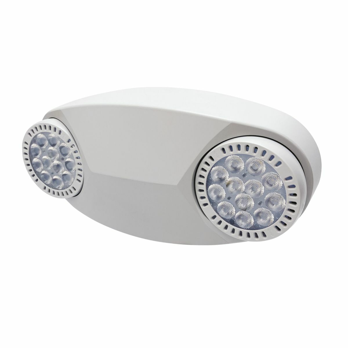 Emergency Light High Power, 1000 Feet Egress Coverage, Ni-Cad, 3 Watts Remote Capacity, White, Self Diagnostic