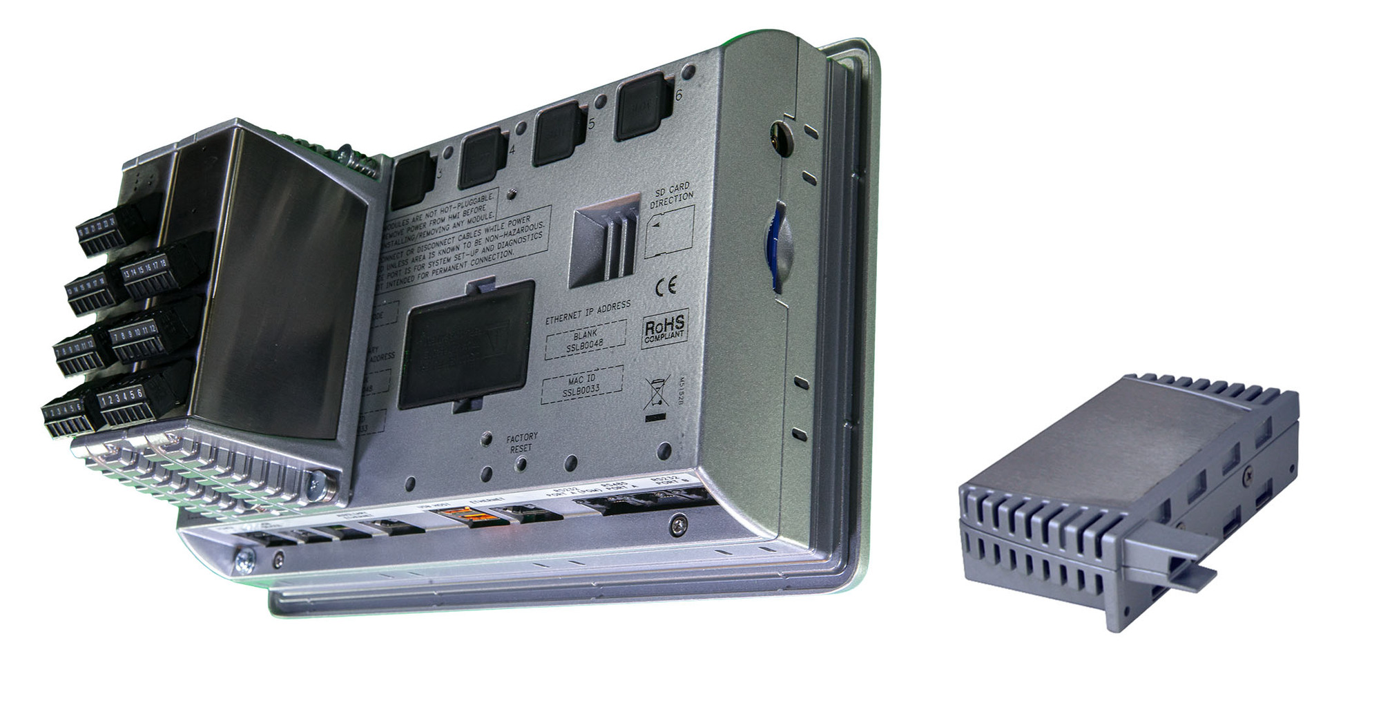 Digital Graphite Module, I/O, 8 Inputs, 6 Relay Outputs