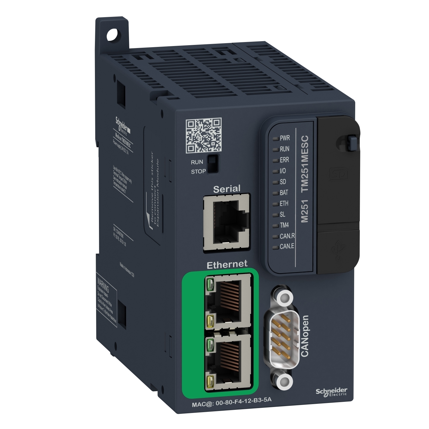 logic controller, Modicon M251, Ethernet CAN