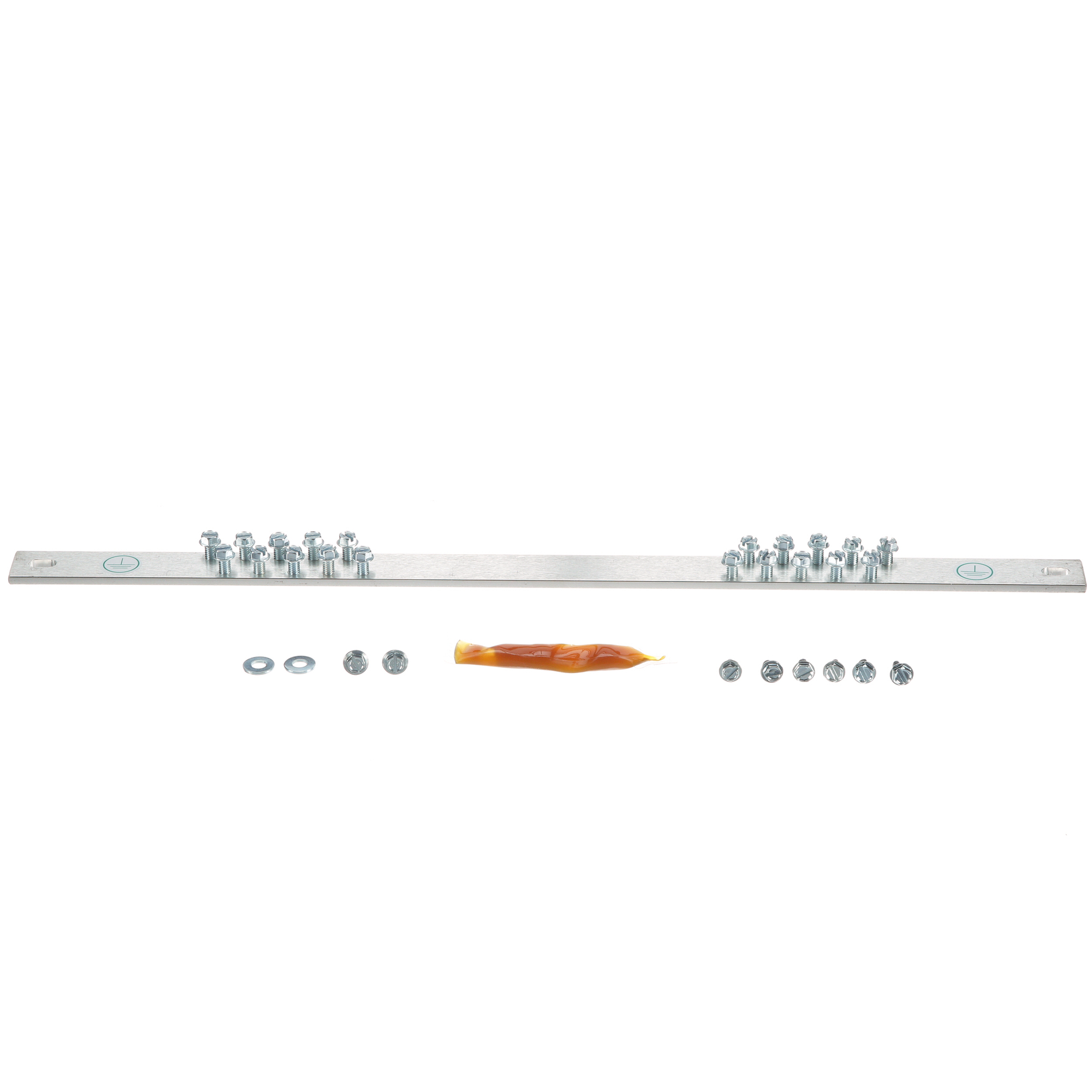Grounding Busbar Kits, 19IN (483mm) Lgth,