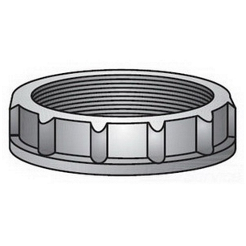 OZ-Gedney Type IB Non-Grounding Insulating Bushing, Size: 1/2 IN, Polypropylene, Gray, Connection: Threaded, 105 DEG C, 1-1/16 IN Maximum Diameter, 3/8 IN Maximum Height, Third Party Certification: UL File Number E-11853, CSA 057250, Applicable Third Party Standards: UL 514B, CSA C22.2 No.18, Federal Specification W-F-408E, For Threaded Rigid Conduit And IMC