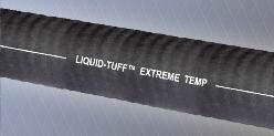 Non-UL Extreme Temperature Liquidtight Flexible Metal Conduit, 3/4 IN, 100FT, 150C/302F Dry - Continuous use: 70C Oil and Wet: -60C/-76F Low temperature brittle point. Superior UV and Ozone resistance, Resists extreme temperatures, Very high operating temperatures, For locations requiring halogen free conduits, Industrial applications, Indoor or outdoor locations. Provides mechanical protection for conductors