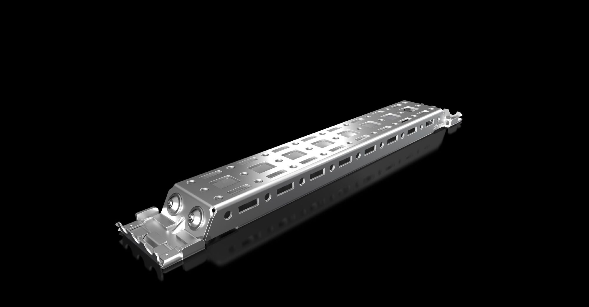 AX rail for interior installation, for D: 300 mm