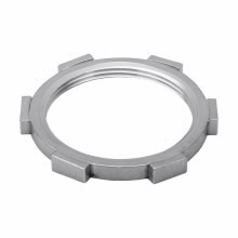 Eaton Crouse-Hinds series locknut, Stainless steel, 2"