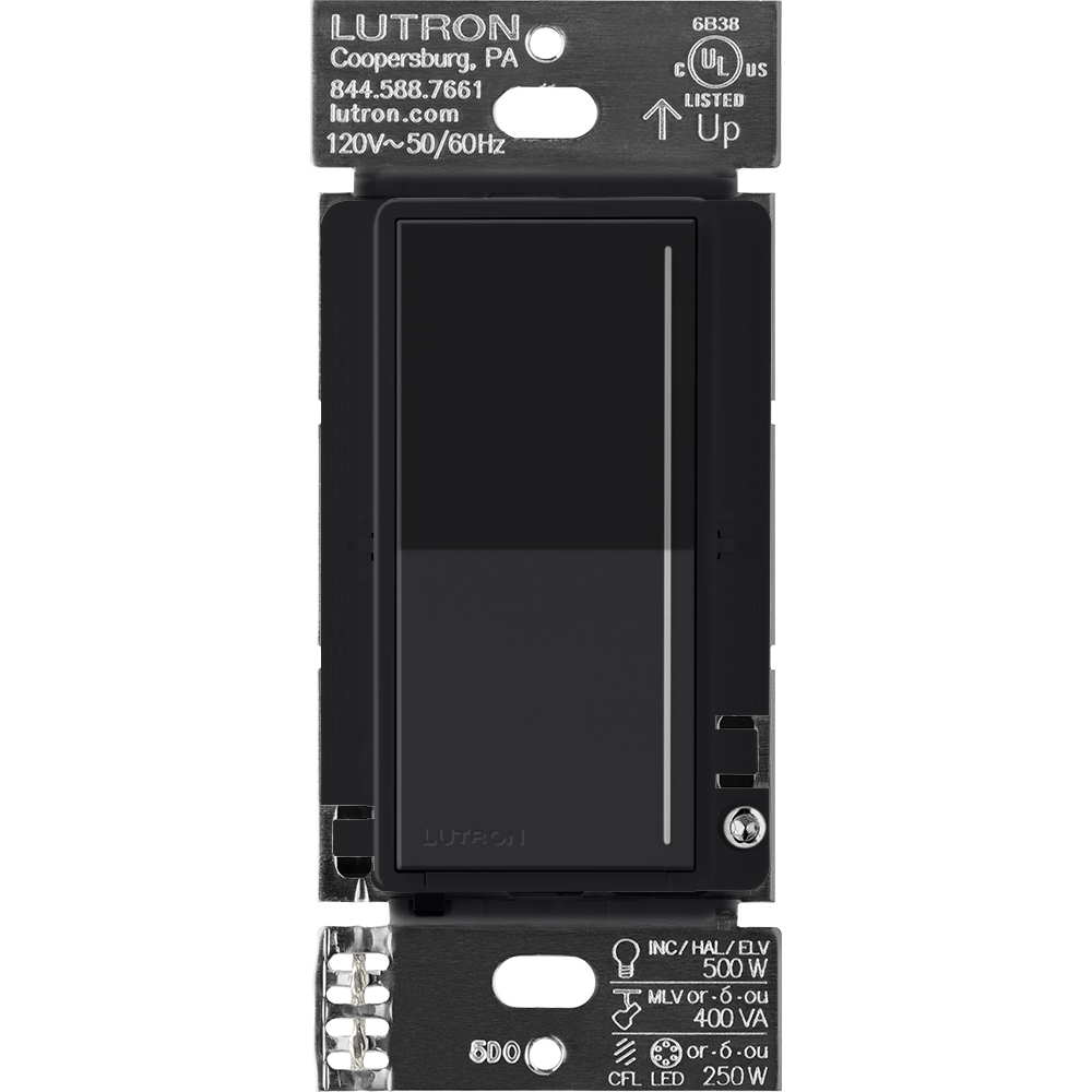 RadioRA 3 Sunnata RF companion dimmer, 120 V, 50/60 Hz, 0.2 W, midnight