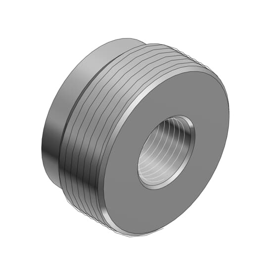 602-TB T&B Threaded Conduit Reducer, 1 to 1/2 in, For Use With Rigid/IMC Conduits, Steel
