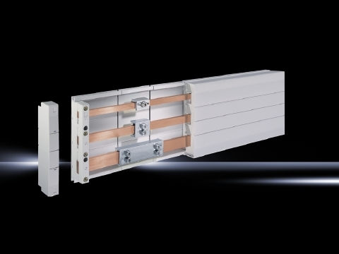 Busbar supports flat copper busbars