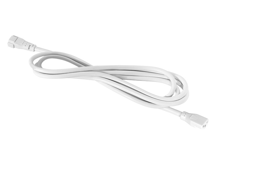 Knook Jumper Cable 12In Fixture To Fixture 105 Deg, White