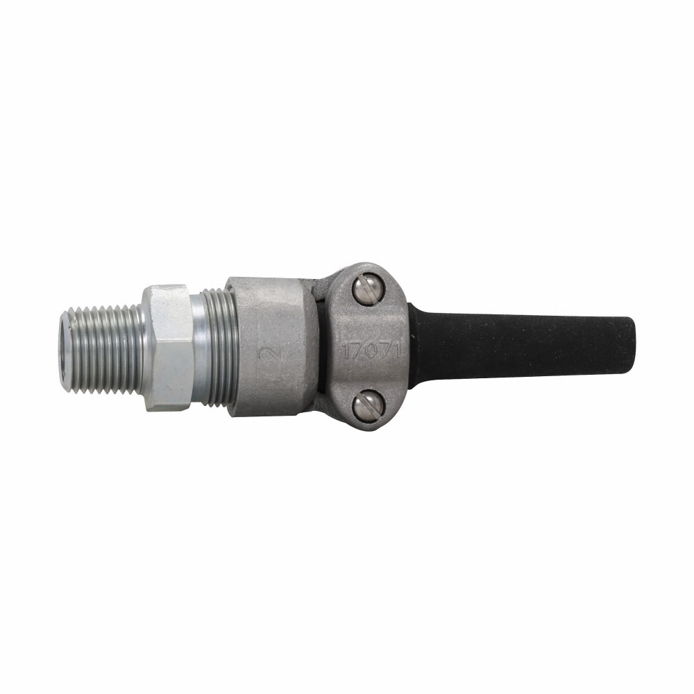 Eaton Crouse-Hinds series CGBS portable cord connector, Non-armoured cable, Steel, Outer sheath min/max: 1.000-1.188", Explosionproof, 1-1/4" NPT