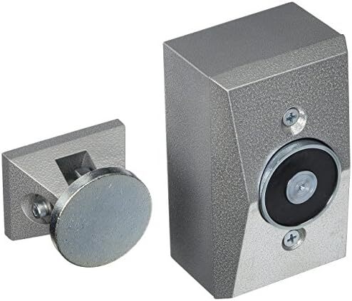Electromagnetic Door Holder, Wall Mounted, Aluminum