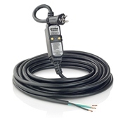 20-Amp, 120-Volt, 37 Ft Cord Set, Straight Blade, Automatic Reset GFCI Device