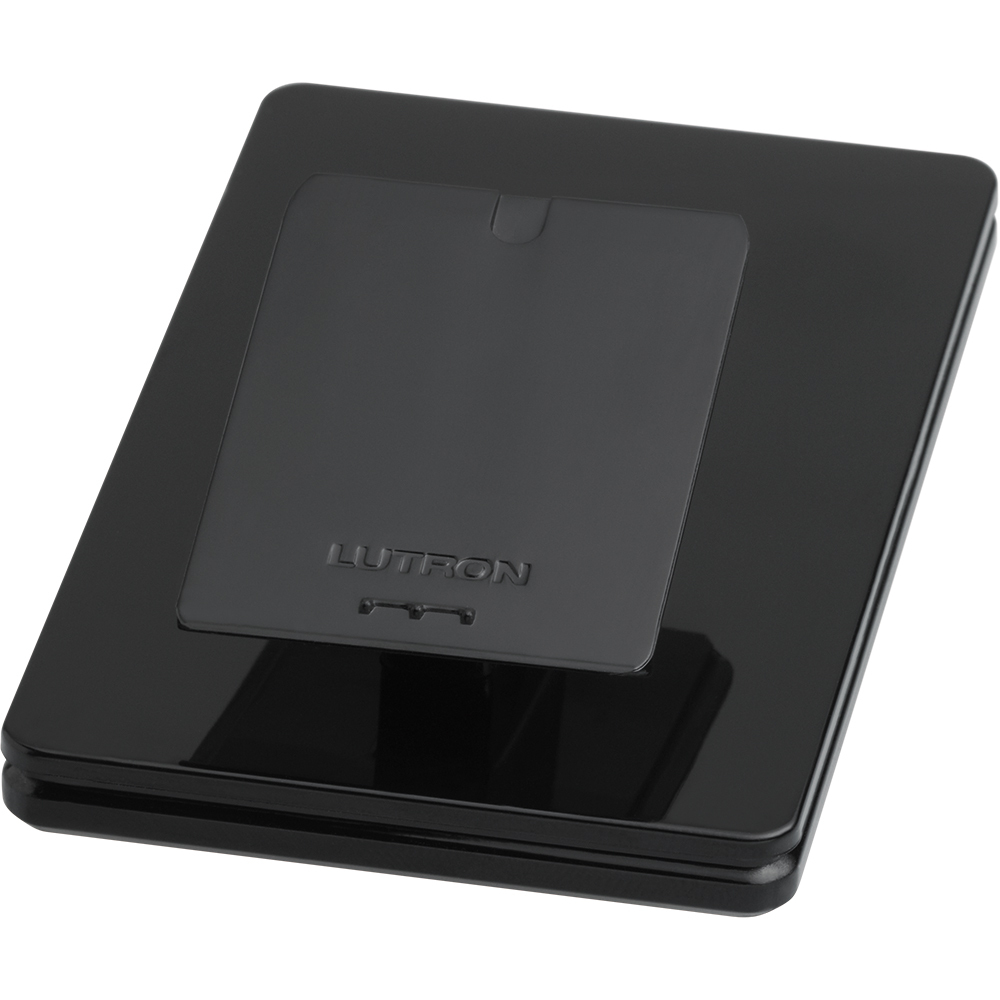 Pico Wireless Controls Pedestal Base, Single pedestal, White finish, in black