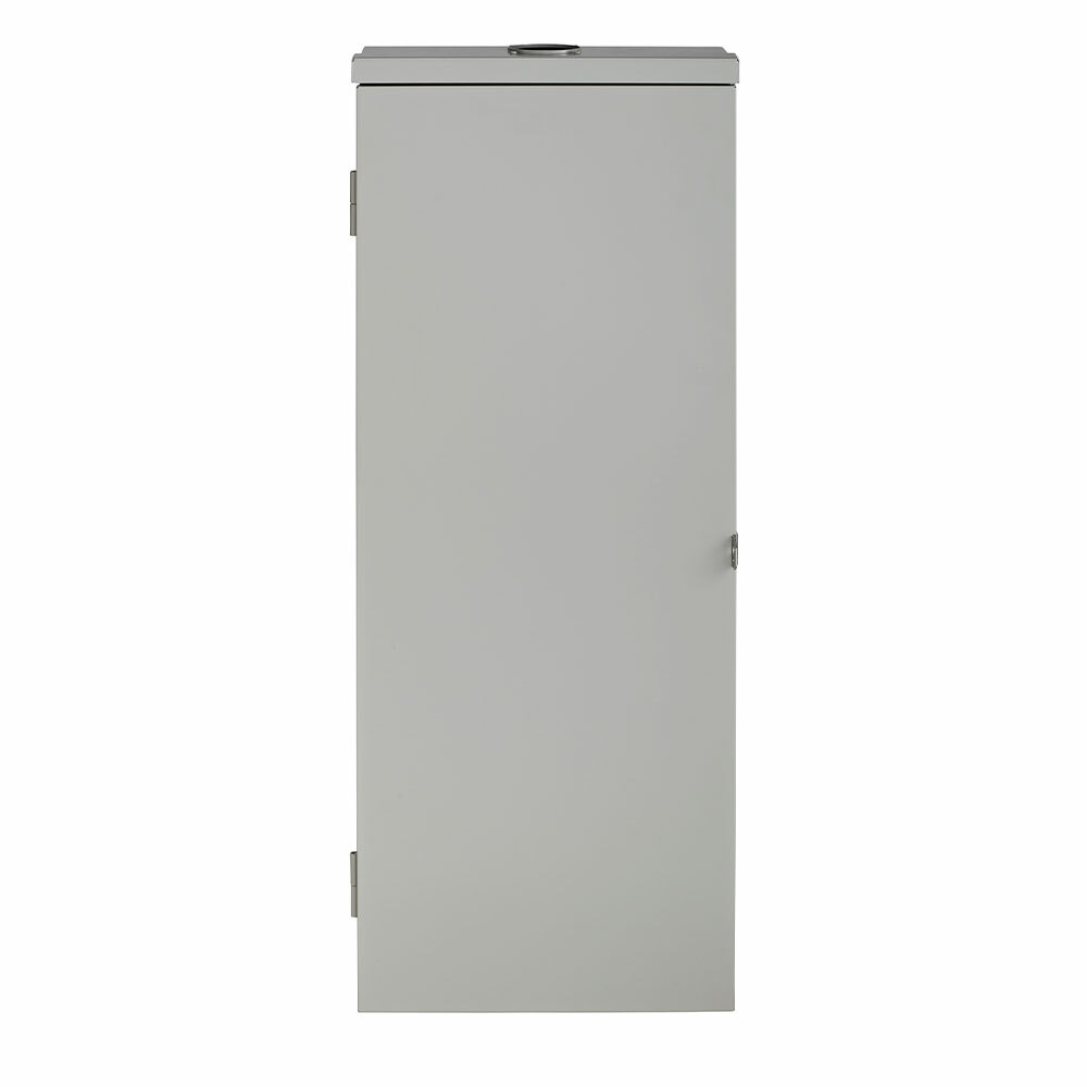Outdoor Load Center, NEMA 3R with Main Lugs, 200 Amp, 30 Spaces, 22KA Interrupt Rating, Enclosure and Door Only