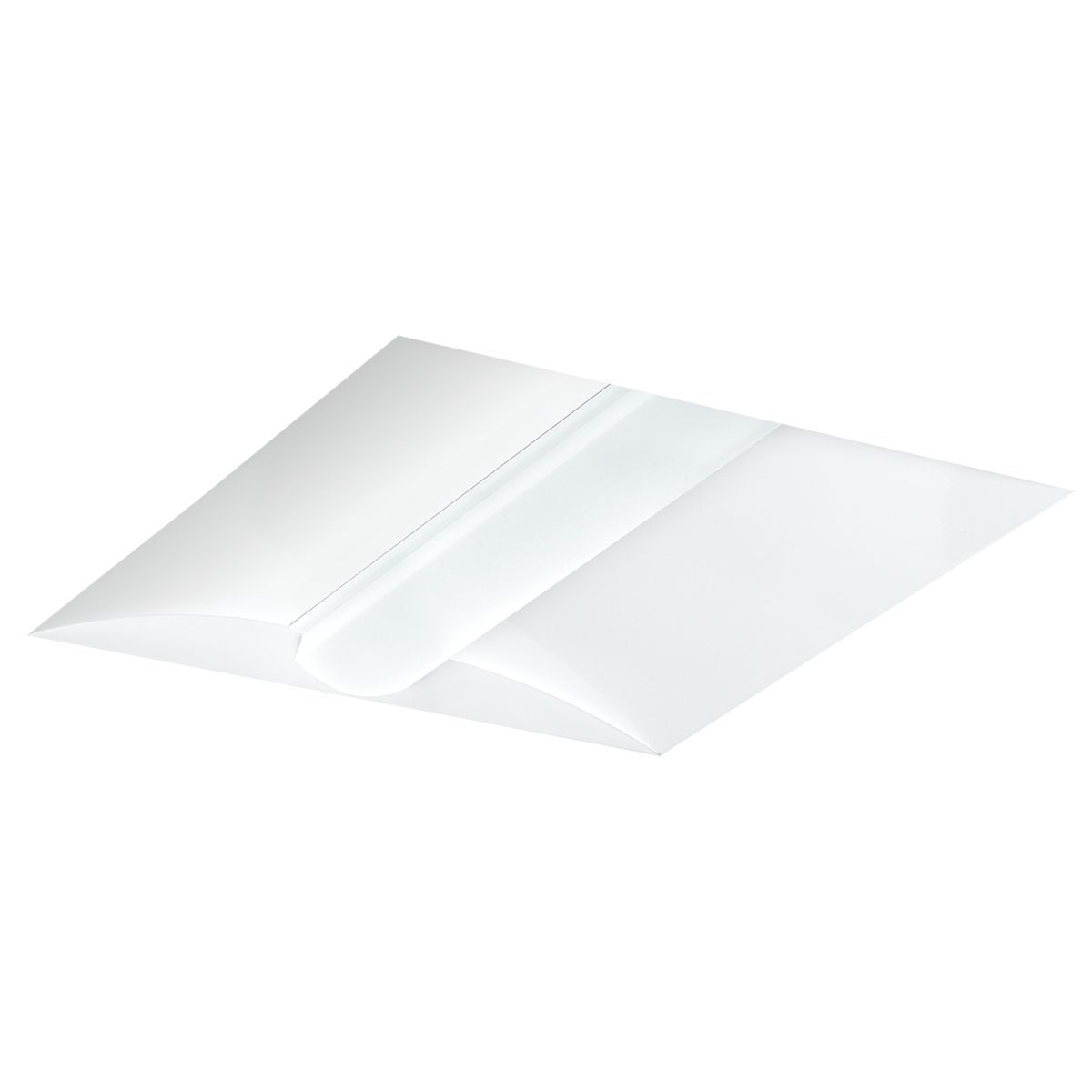 CCL Series, Center lens LED troffer, 2x4, Color Temperature: 4000 K, Color Rendering Index (CRI): 80 CRI, Light Output: 5191 lm, Wattage: 43.9 W, Mounting Type: Recessed, Ceiling Type: Grid, Lens Type: frosted acrylic lens, Driver type: 0-10V dimming, Voltage Rating: 120-277 VAC, Environmental Conditions: Damp Location.