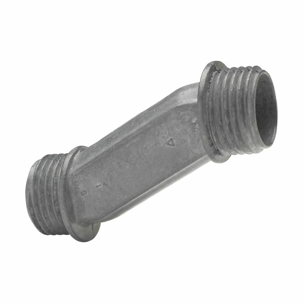 Eaton Crouse-Hinds series offset conduit nipple, Rigid/IMC, Zinc die cast, 1-1/2"