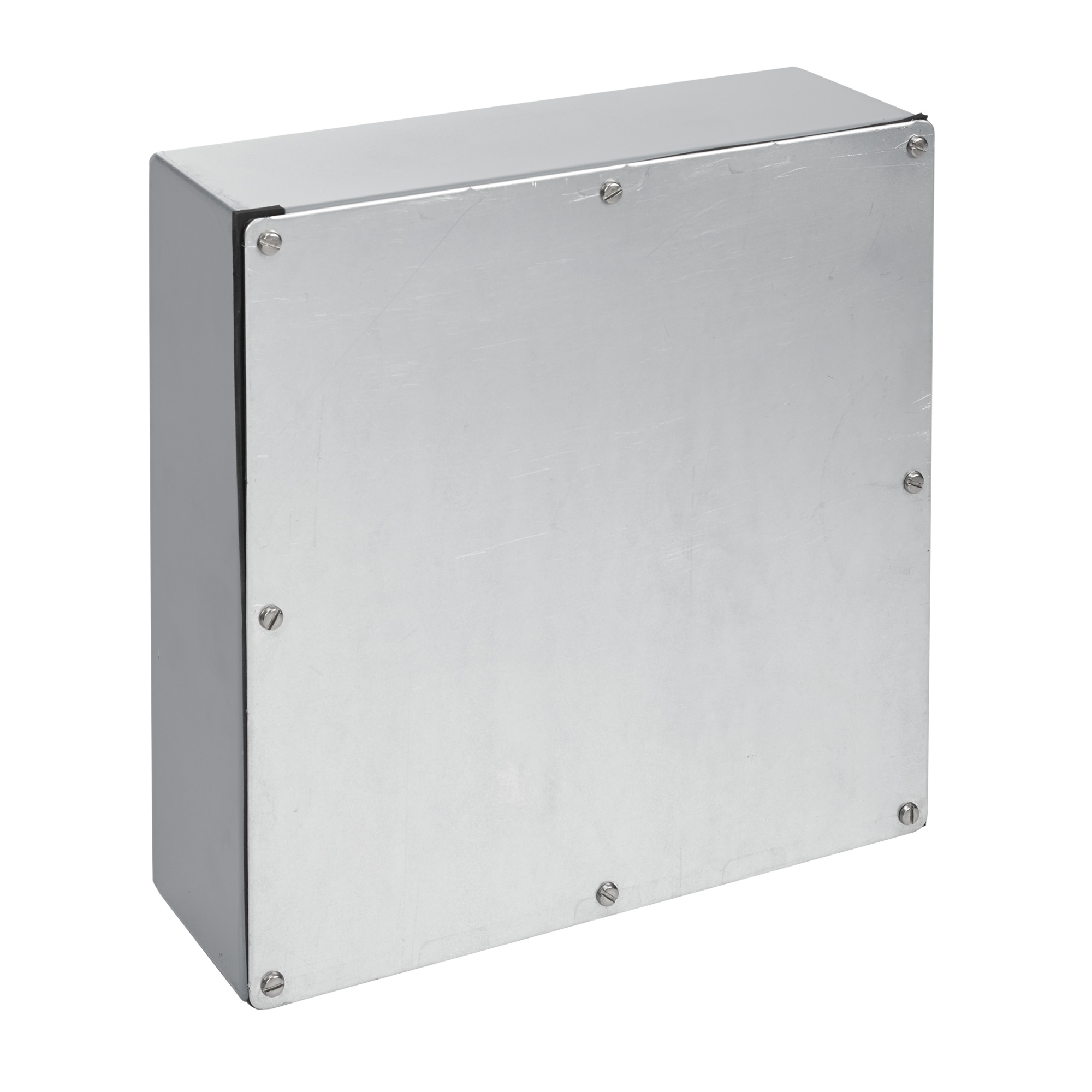 Screw-Cover Gasketed Type 3, 12.00x12.00x4.00, Galvanized, Steel