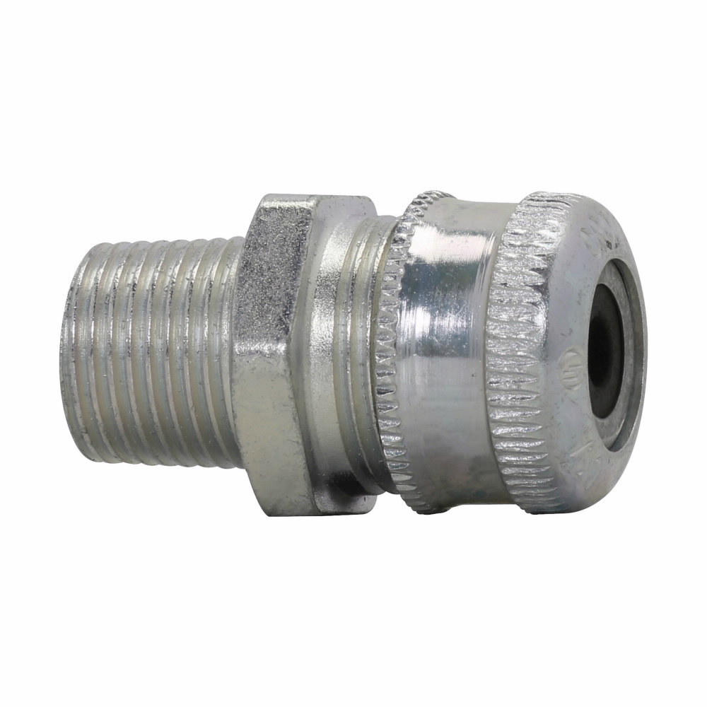 Eaton Crouse-Hinds series CGFP cable gland, Non-armoured and tray cable, Non-armoured gland, Feraloy iron alloy, Outer sheath min/max: 3.000-3.500", General purpose, 4" NPT