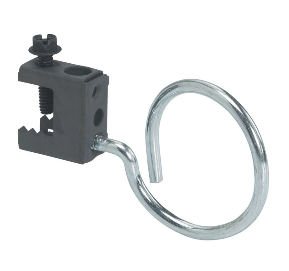 BR-32-4T-C1 Bridle Ring/Beam Fastener Assembly, 15 lb Load, Steel