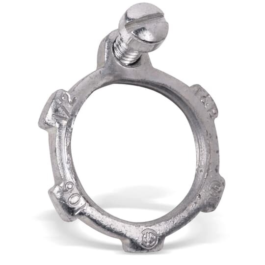 2-1/2 Inch Bonding Locknut, Malleable Iron for Use With Rigid/IMC Conduit