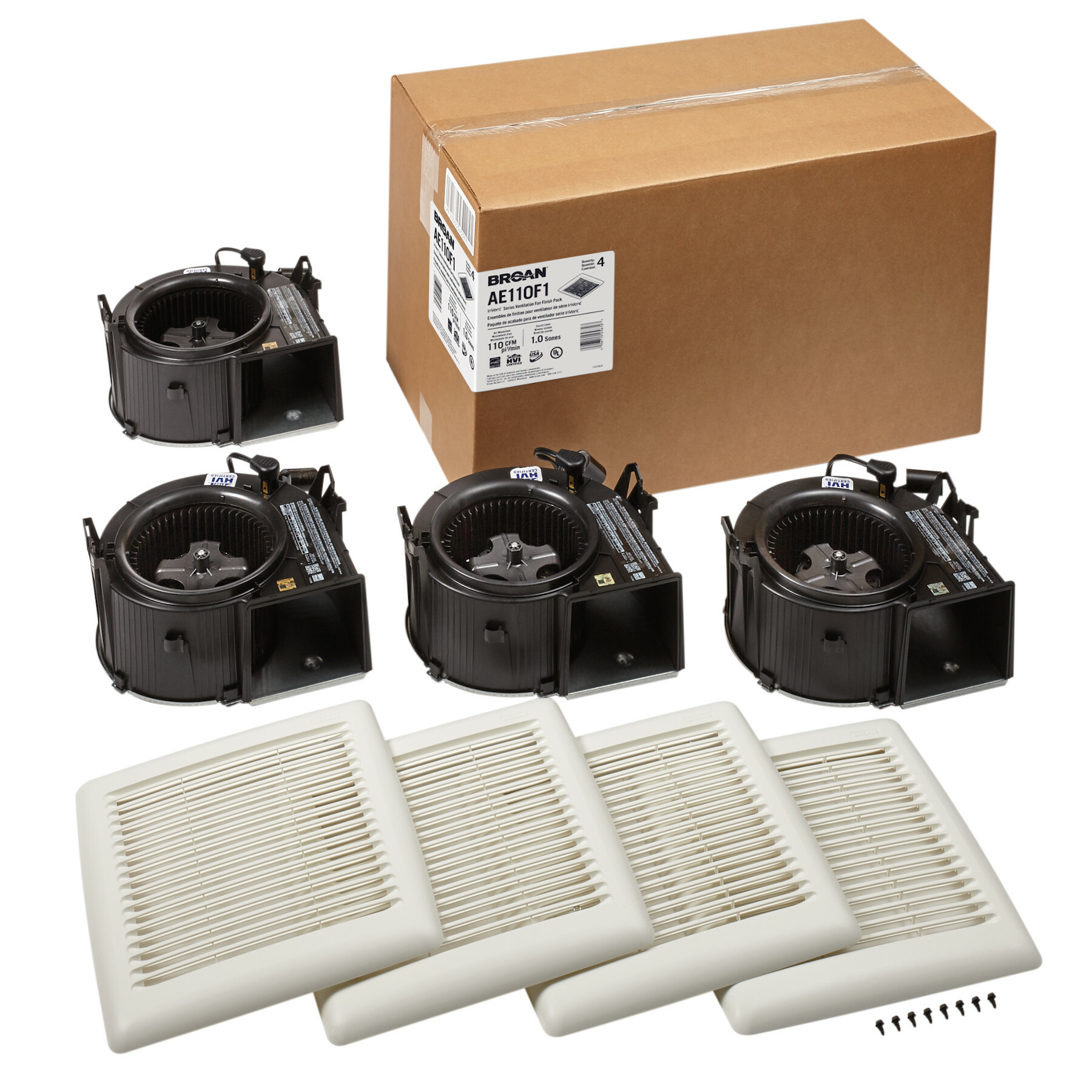 AE110F1 Flex Bathroom Exhaust Fan Project Pack, 110 CFM, Energy Star