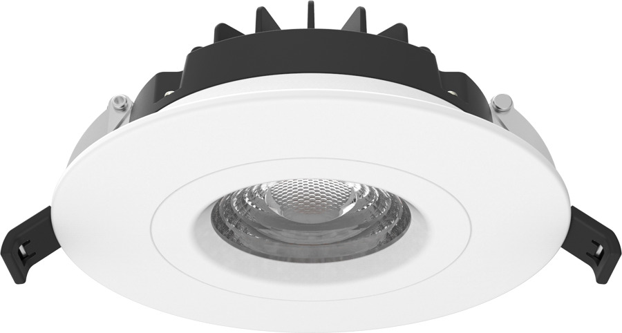 Recessed Downlights 1075 Lumens Gimbal 4 Inch Round 14W 90CRI 4000K 120V White
