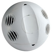 Ceiling Mount Occupancy Sensor, Ultrasonic, 360 Degree, 2000 sq. ft. Coverage, Self-Adjusting, White