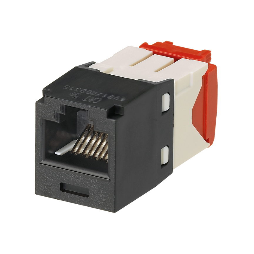 Mini-Com Module, Cat 5e, UTP, 8 pos 8 wi