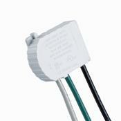 20-Amp, 125-Volt, Right Angle Wiring Module For Lev-Lok Receptacles, Almond